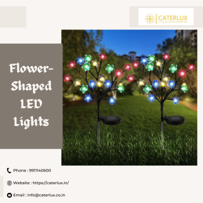 Flower-Shaped LED Lights