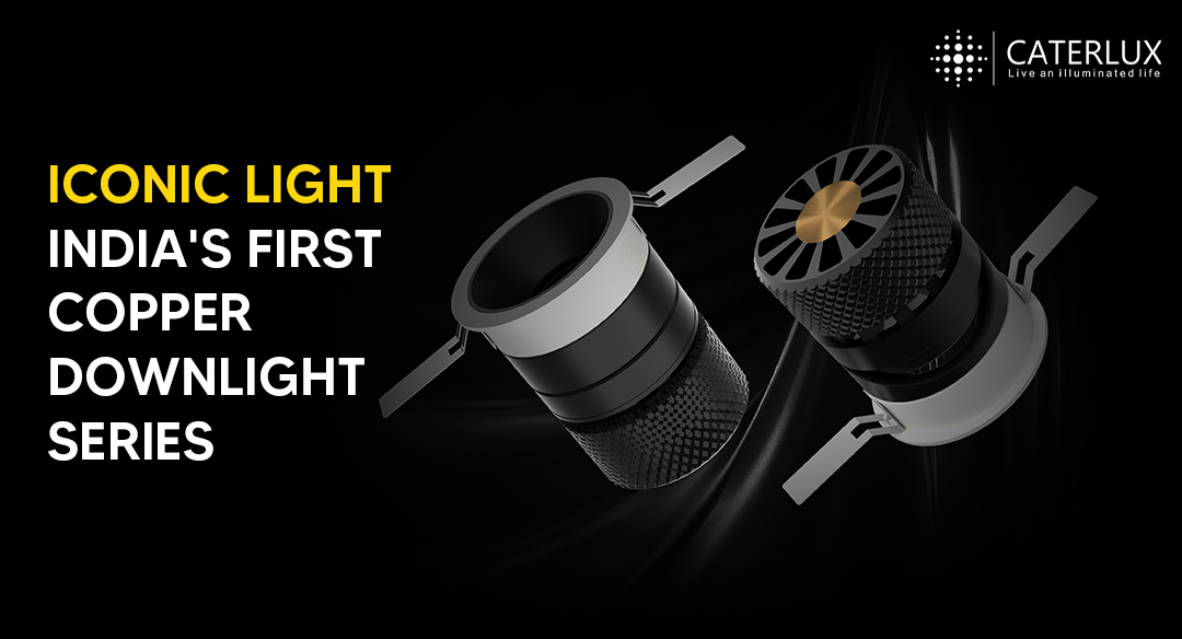 Iconic Light copper downlight from Caterlux