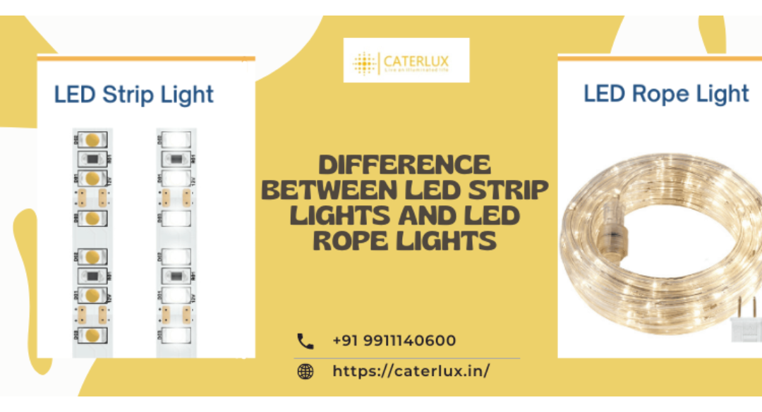 LED Strip Lights Vs LED Rope Lights